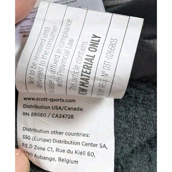 Scott Insuloft Merino Jacket Men's Size XL Black Green - Picture 8 of 12